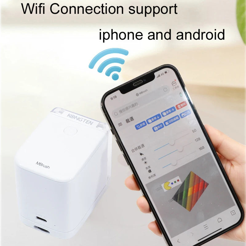 Impressora para alimentos portátil