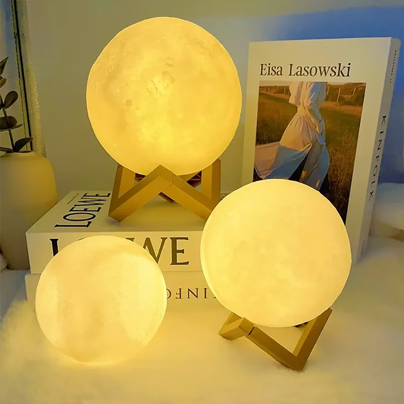Lâmpada Luz da Lua - Moon Light Lamp