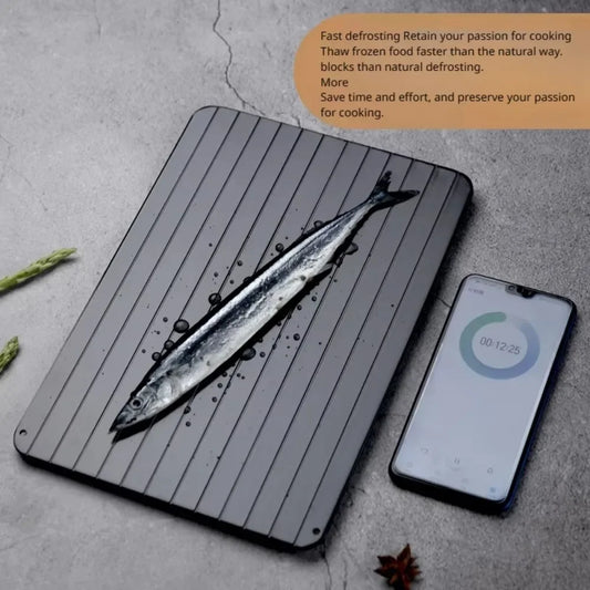 Bandeja de descongelamento rápido para alimentos